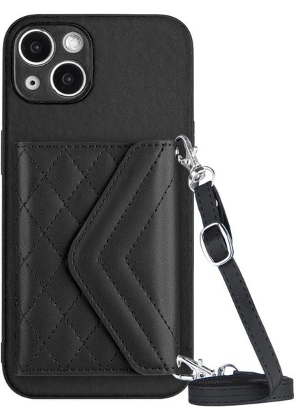 IPhone 15 Yüksek Kaliteli Doğru Kesi Kickstand Için Uyumlu Kılıf (Yurt Dışından)