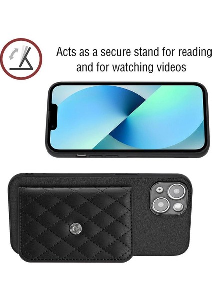 IPhone 15 Yüksek Kaliteli Doğru Kesi Kickstand Için Uyumlu Kılıf (Yurt Dışından) modelleri