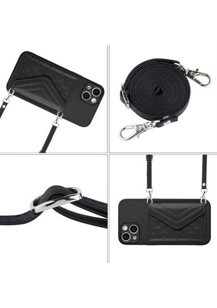 IPhone 15 Yüksek Kaliteli Doğru Kesi Kickstand Için Uyumlu Kılıf (Yurt Dışından) fırsatları