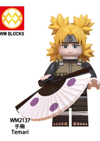 Naruto Yapı Taşları Minifigure Küçük Parçacık Takılabilir Bebek Oyuncak Çantası (Yurt Dışından)