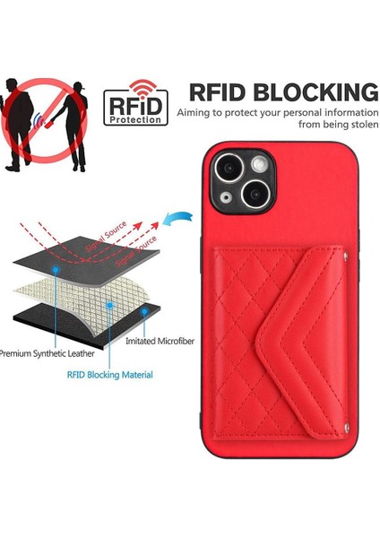 IPhone 13 Yüksek Kaliteli Doğru Kesi Kickstand Için Uyumlu Kılıf (Yurt Dışından) fırsatları