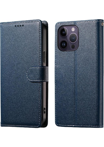 IPhone 14 Pro Vaka Kart Yuvaları ile Uyumlu Günlük Kullanım Manyetik Kapatma (Yurt Dışından)