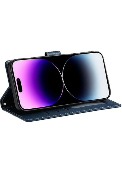 IPhone 14 Pro Vaka Kart Yuvaları ile Uyumlu Günlük Kullanım Manyetik Kapatma (Yurt Dışından)