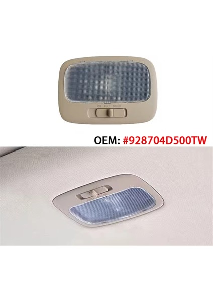 Kia Sedona Rondo Carens 2008-2014 Için Araç Iç Okuma Lambası Araç Tavan Lambası (Ampullü) (Yurt Dışından) modelleri