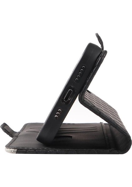 Kart Yuvası ve El Kayışı Şık Koruyucu ile IPhone 13 Pro Için Kılıf (Yurt Dışından)