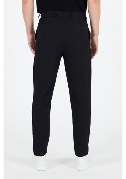 Sinyor Cepli Günlük Spor %95 Polyester%5 Elastan Rahat Kalıp Erkek Jogger Pantolon Eşofman Altı 3668