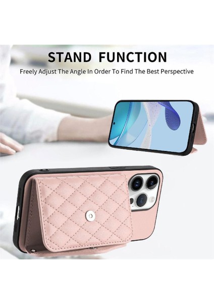 % IPhone 16 Pro Max Doğru Insizyon Kickstand Fonksiyonu Için Uyumlu Kılıf (Yurt Dışından)