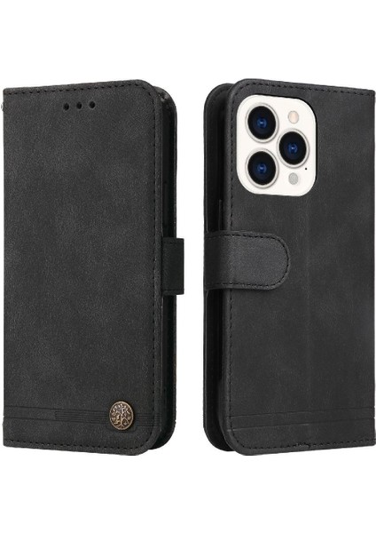 IPhone 14 Pro Max Vaka Cüzdan Kart Yuvası Sahipleri ile Uyumlu Darbeye Dayanıklı (Yurt Dışından)