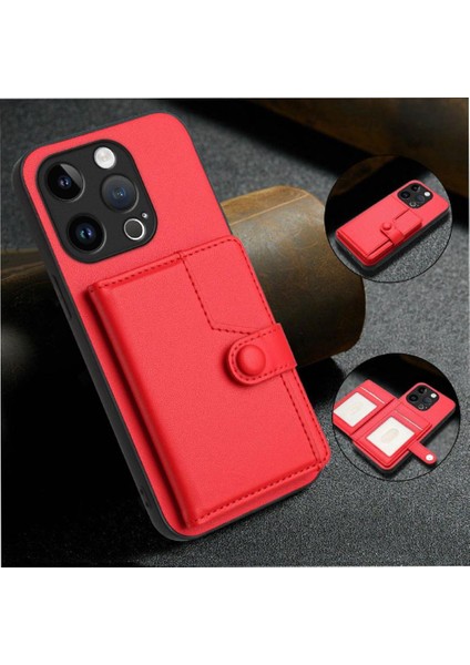 IPhone 14 Pro Vaka Yüksek Kalite Benzersiz Kickstand Fonksiyonu ile Uyumlu (Yurt Dışından)