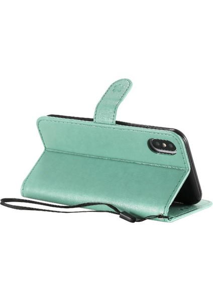 Kart Yuvası Tasarımı Ince ile IPhone X/xs Dayanıklı Hafif Flip Case (Yurt Dışından)