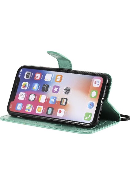 Kart Yuvası Tasarımı Ince ile IPhone X/xs Dayanıklı Hafif Flip Case (Yurt Dışından)