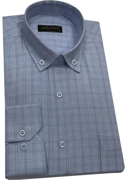 Uzun Kol Klasik Erkek Gömlek 7337 fiyatları