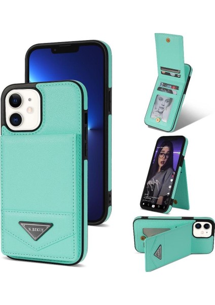 IPhone 12 Ince Kılıf Koruyucu Kapak Manyetik Kapatma Rfıd ile Uyumlu (Yurt Dışından) indirimleri