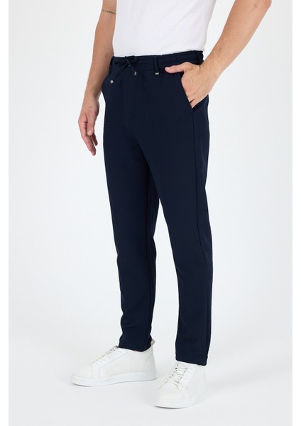 Sinyor Cepli Günlük Spor %95 Polyester%5 Elastan Rahat Kalıp Erkek Jogger Pantolon Eşofman Altı 3668
