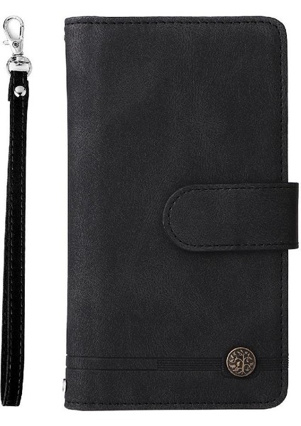 IPhone 7 Plus/8 Plus Kılıf Manyetik Kapatma Uzun Kayış ile Uyumlu (Yurt Dışından)