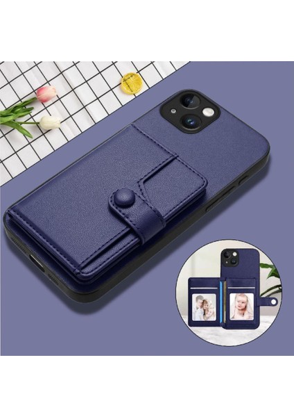 IPhone 14 Plus Vaka Doğru Kesi Kickstand Fonksiyonu ile Uyumlu (Yurt Dışından)