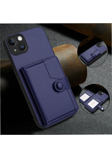 IPhone 14 Plus Vaka Doğru Kesi Kickstand Fonksiyonu ile Uyumlu (Yurt Dışından)