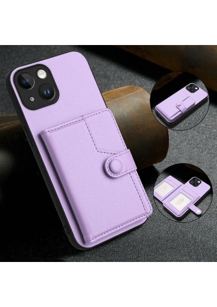 IPhone 15 Vaka Benzersiz Kickstand Fonksiyonu ile Uyumlu Doğru Kesi (Yurt Dışından) indirimleri