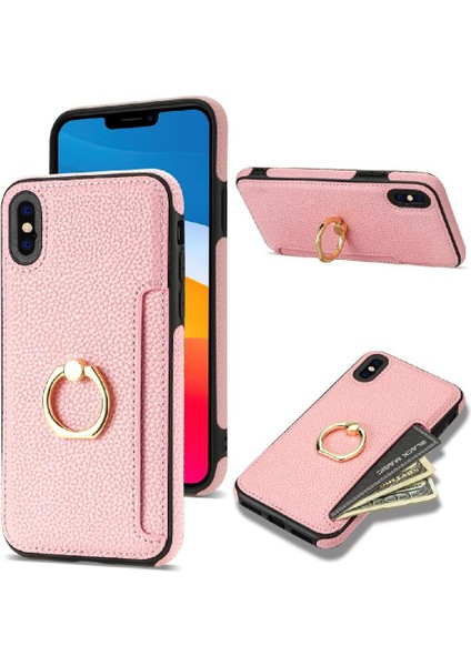 IPhone X/ IPhone x S Koruyucu Kapak Kılıf Kickstand Pu ile Uyumlu (Yurt Dışından) fırsatları