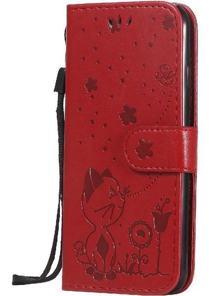 IPhone Se 2020 Se 2020 Slim Fit Premium Pu Deri Malzeme Kapağı Için Flip Case (Yurt Dışından)