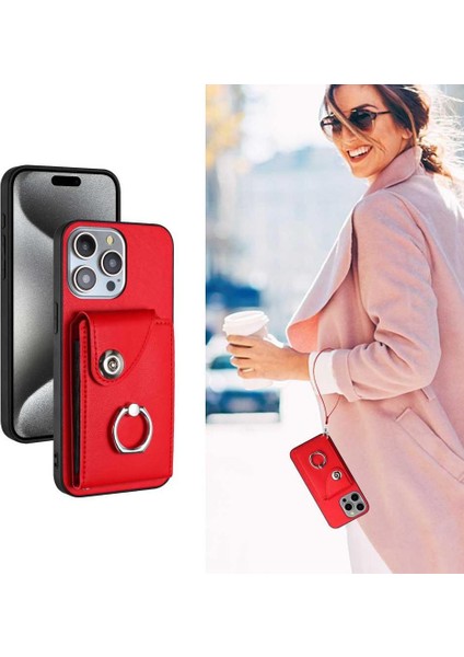 IPhone 13 Pro Max Kickstand Fonksiyonu Yüksek Kalite Için Uyumlu Kılıf (Yurt Dışından)