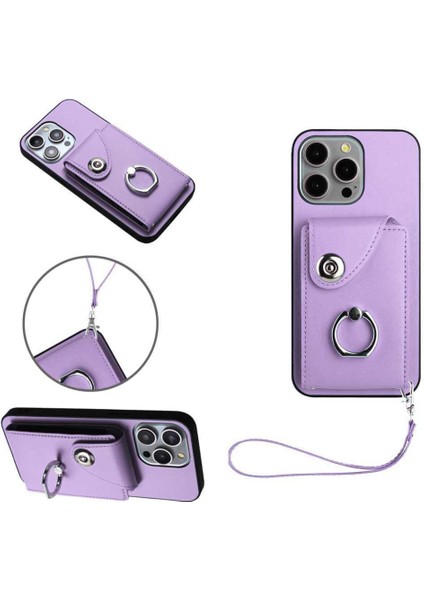 IPhone 14 Pro Max Kickstand Fonksiyonu Yüksek Kalite Için Uyumlu Kılıf (Yurt Dışından)