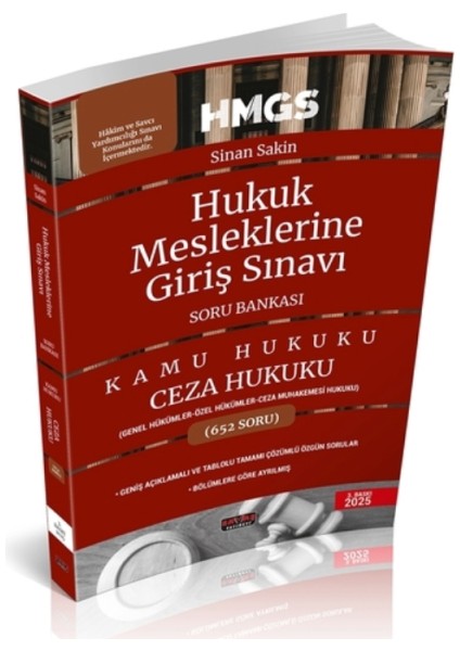 Hmgs Ceza Hukuku Genel ve Özel Hükümler Soru Bankası