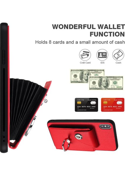 % IPhone Xs Max Doğru Insizyon Kickstand Fonksiyonu Için Uyumlu Kılıf (Yurt Dışından)