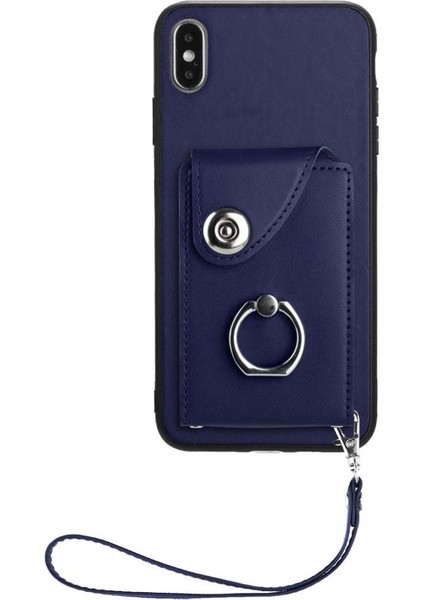 % IPhone Xs Max Doğru Insizyon Kickstand Fonksiyonu Için Uyumlu Kılıf (Yurt Dışından)