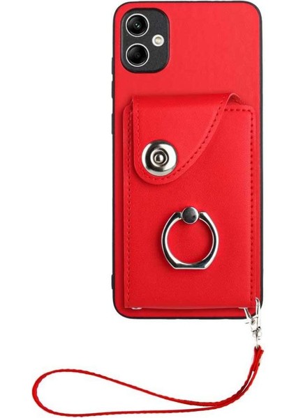 Galaxy A05 Kickstand Fonksiyonu Yüksek Kalite Için Uyumlu Kılıf (Yurt Dışından)