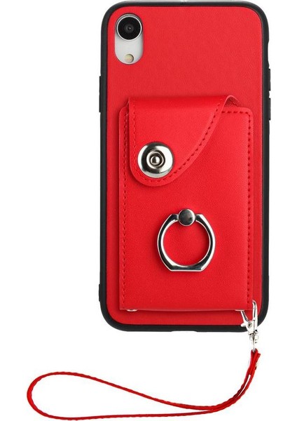 IPhone Xr Yüksek Kaliteli Doğru Kesi Kickstand Için Uyumlu Kılıf (Yurt Dışından)