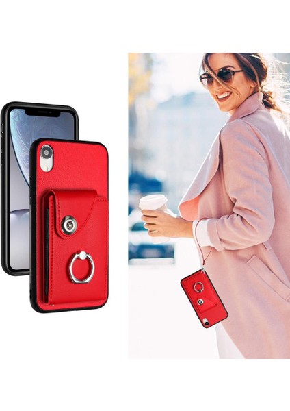 IPhone Xr Yüksek Kaliteli Doğru Kesi Kickstand Için Uyumlu Kılıf (Yurt Dışından) indirimleri