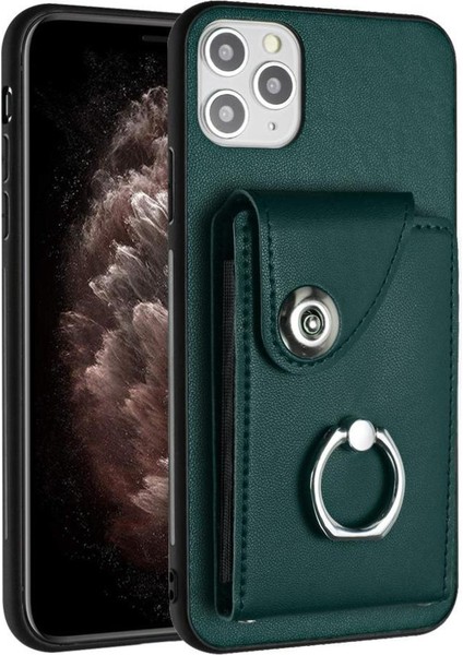 IPhone 11 Pro Max Benzersiz Kickstand Fonksiyonu Için Uyumlu Kılıf Yüksek (Yurt Dışından)