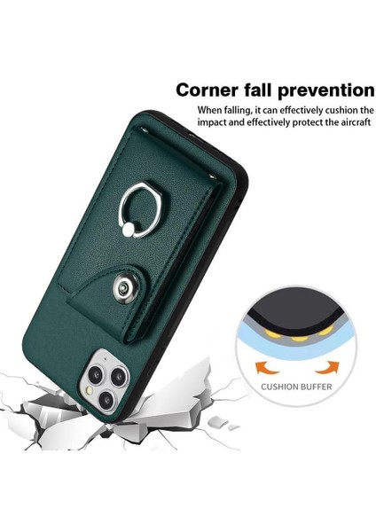 IPhone 11 Pro Max Benzersiz Kickstand Fonksiyonu Için Uyumlu Kılıf Yüksek (Yurt Dışından)