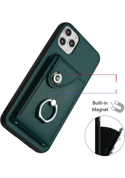IPhone 11 Pro Max Benzersiz Kickstand Fonksiyonu Için Uyumlu Kılıf Yüksek (Yurt Dışından)