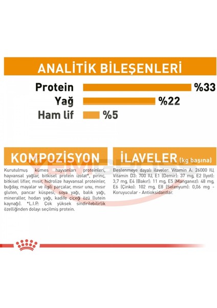 Hair & Skin Deri ve Tüy Sağlığı İçin Kedi Maması 4 Kg
