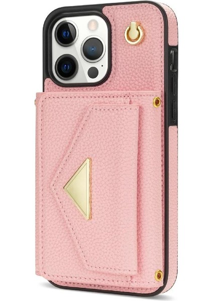 IPhone 15 Pro Max Akordeon Kart Durumda Kart Tutun Manyetik ile Uyumlu (Yurt Dışından)