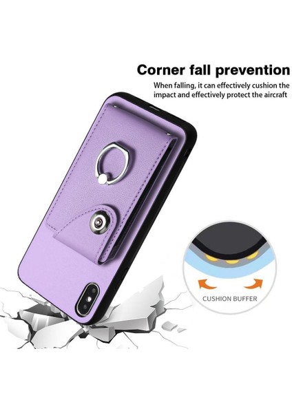 IPhone Xs Max Kickstand Fonksiyonu Için Uyumlu Durumda Doğru Kesi (Yurt Dışından)