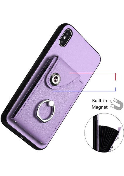 IPhone Xs Max Kickstand Fonksiyonu Için Uyumlu Durumda Doğru Kesi (Yurt Dışından)