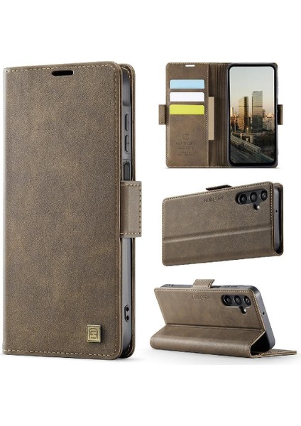 Galaxy A16 Kart Tutucu Rfid Engelleme Clsssic Ince Için Flip Case (Yurt Dışından) indirimleri