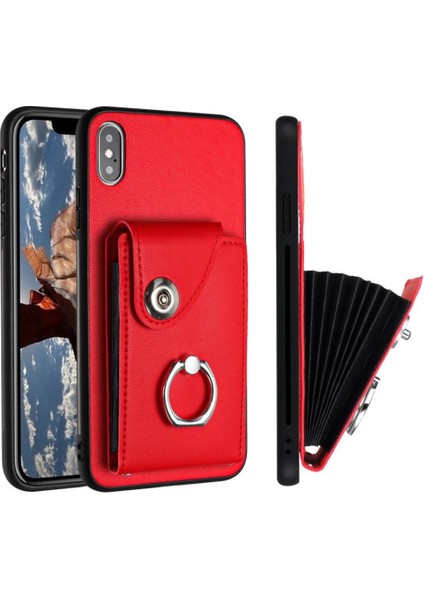 IPhone Xs Max Kickstand Fonksiyonu Için Uyumlu Durumda Doğru Kesi (Yurt Dışından)