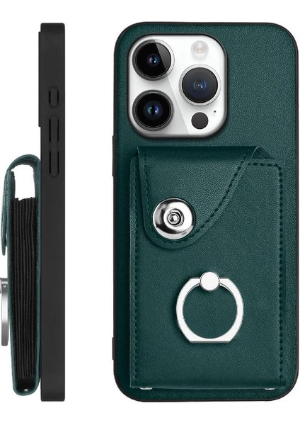 IPhone 16 Pro Benzersiz Kickstand Fonksiyonu Için Uyumlu Durumda Doğru Yüksek (Yurt Dışından)
