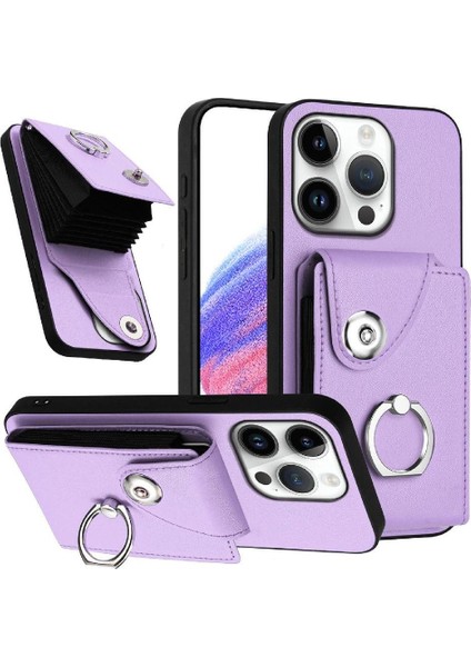 IPhone 16 Pro Yüksek Kaliteli Kickstand Fonksiyonu Için Uyumlu Durumda Benzersiz (Yurt Dışından)