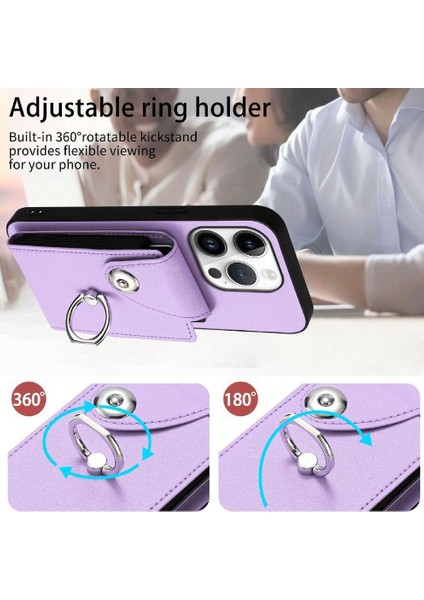 IPhone 16 Pro Yüksek Kaliteli Kickstand Fonksiyonu Için Uyumlu Durumda Benzersiz (Yurt Dışından)