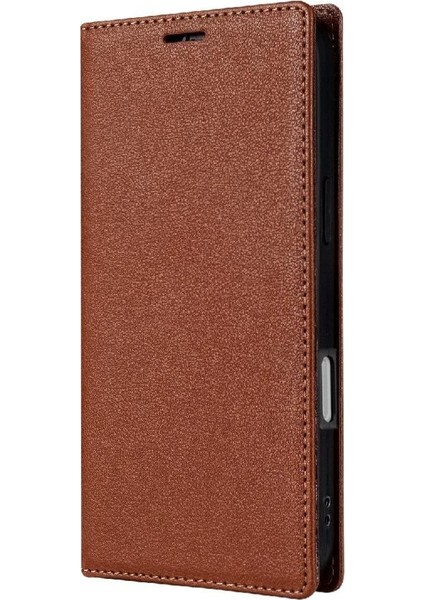 Iş Tarzı Durumda IPhone 16E Kart Tutucu Flip Case Için Darbeye (Yurt Dışından)