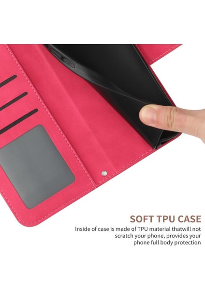 Bir ile IPhone 16E Deri Cüzdan Kickstand Koruyucu Ayçiçeği Için Kılıf (Yurt Dışından)