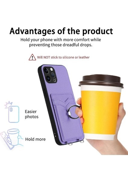 IPhone 12 Pro Kickstand Fonksiyonu Için Uyumlu Durumda Doğru Kesi (Yurt Dışından) indirimleri