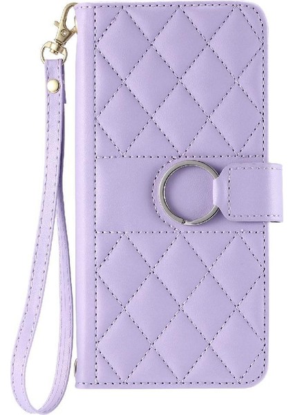 IPhone 16 Pro Max Manyetik Pu Deri Kart Yuvaları Tutucu Için Flip Case (Yurt Dışından)