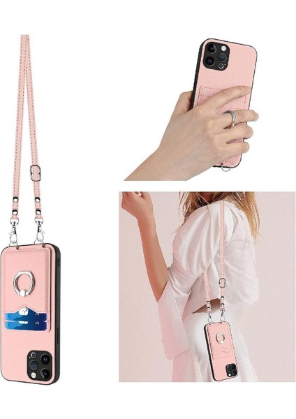 IPhone 12 Pro Kickstand Fonksiyonu Için Uyumlu Durumda Doğru Kesi (Yurt Dışından)