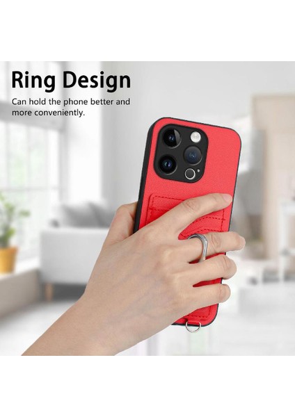 IPhone 14 Pro Benzersiz Yüksek Kaliteli Kickstand Fonksiyonu Için Uyumlu Kılıf (Yurt Dışından)